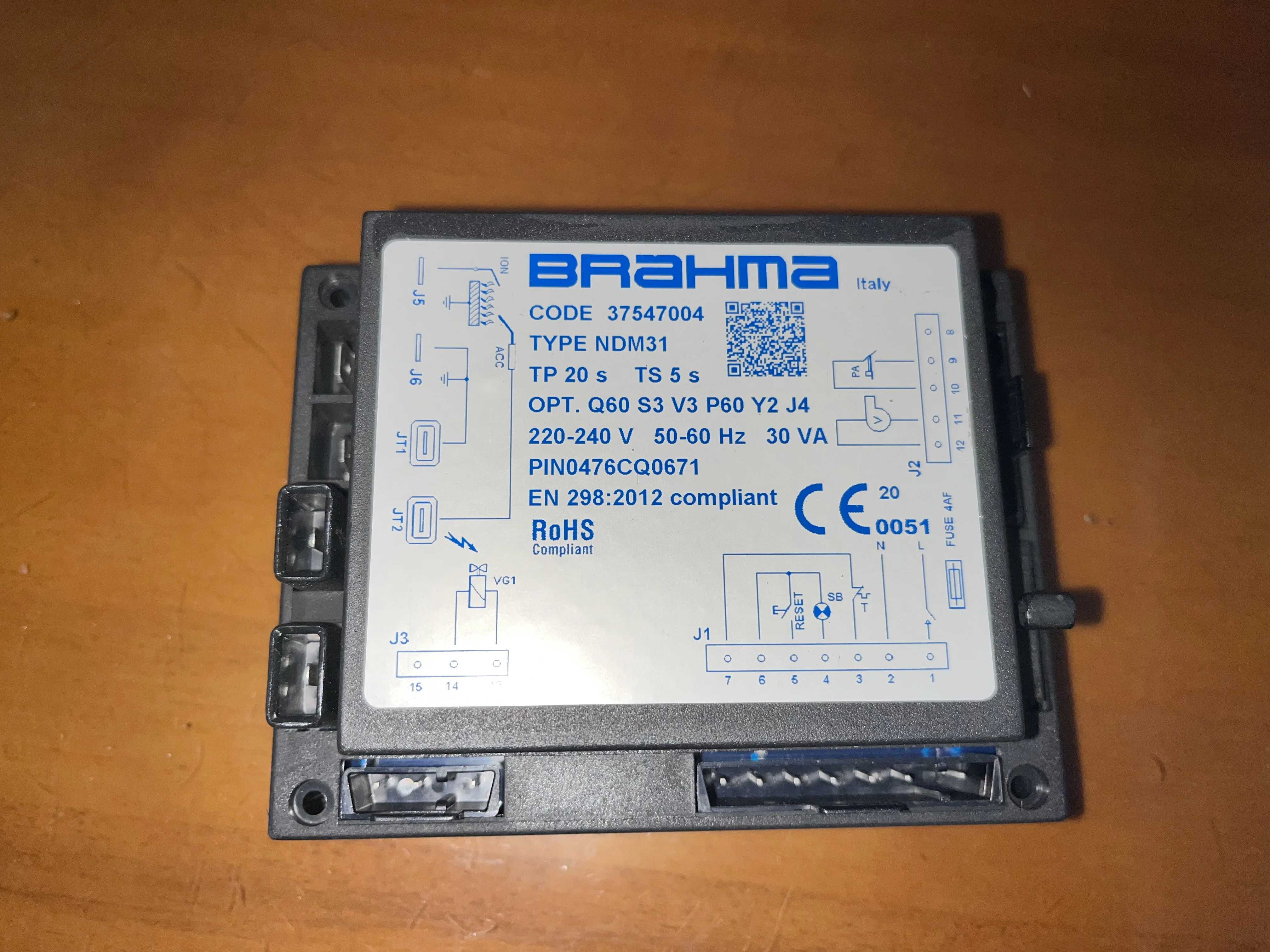 BRAHMAprogramcontrolleroriginalCM12Ugasignitioncontroller