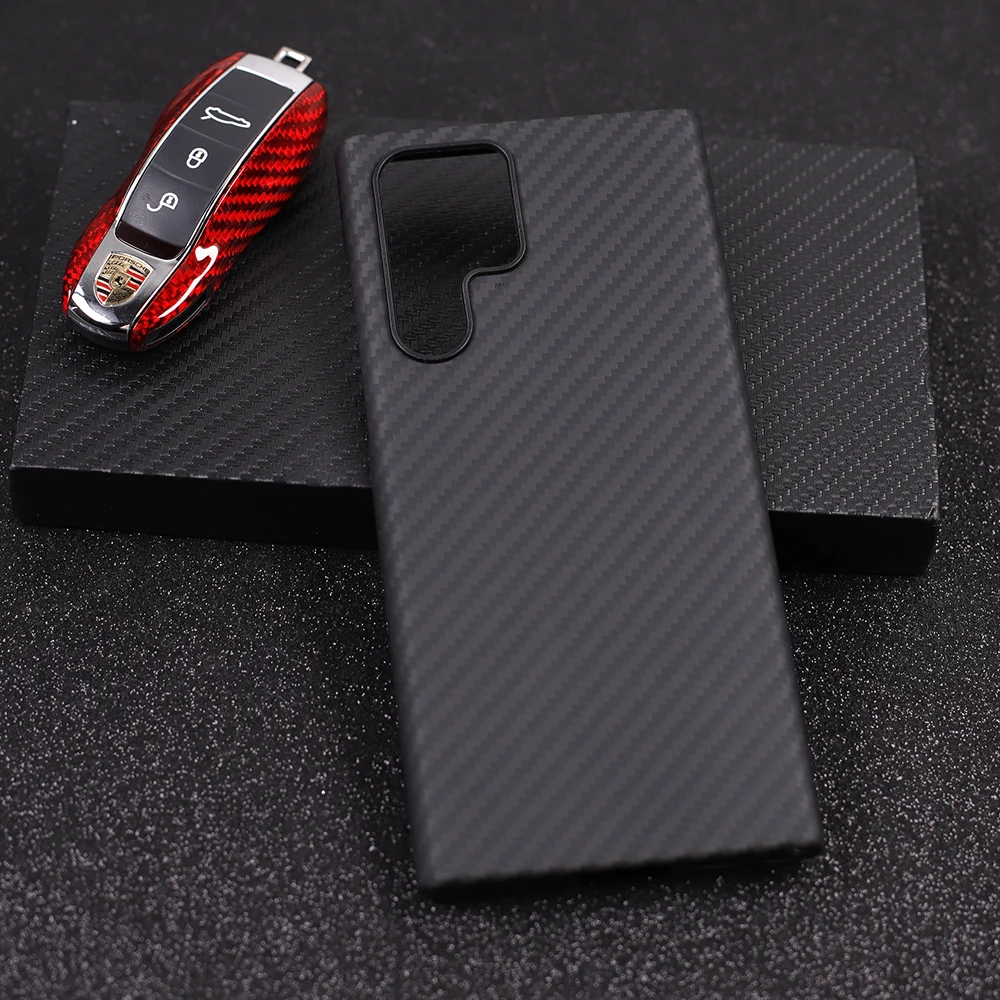 YTF-Carbon Carbon fiber phone case For Samsung Galaxy S22 Ultra Aramid fiber Anti-fall busines cover Galaxy S22 s22 ultra case