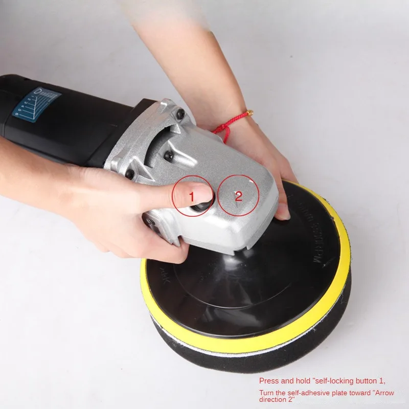 Electric Polishing Machine Sander 6-speed Adjustment Automotive Polisher 220V Electric Car Wireless Polisher