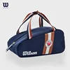 Wilson Tennis Racket Bag Small Hand Bag French Open Co-Branded Model Tennis Accessories Bag Mini Travel Bag Racquet Sports 6