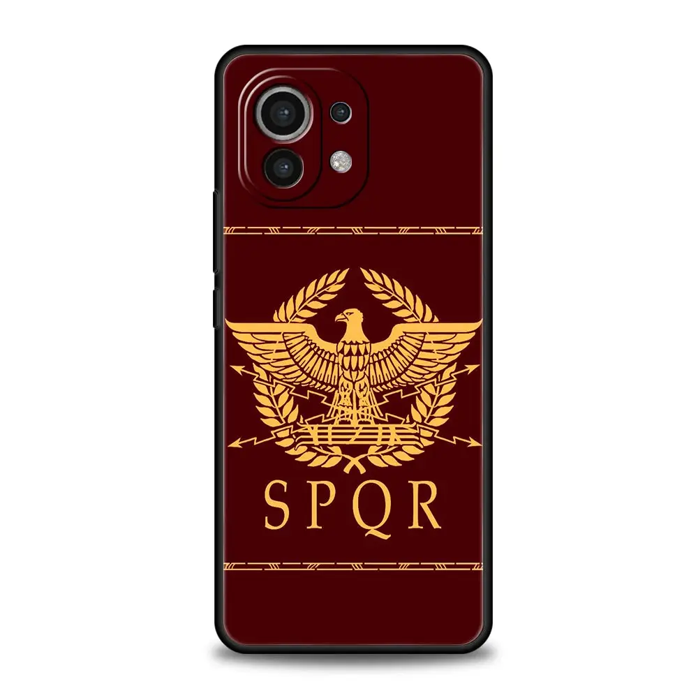 Roman Empire Emblem Soft Phone Case Cover