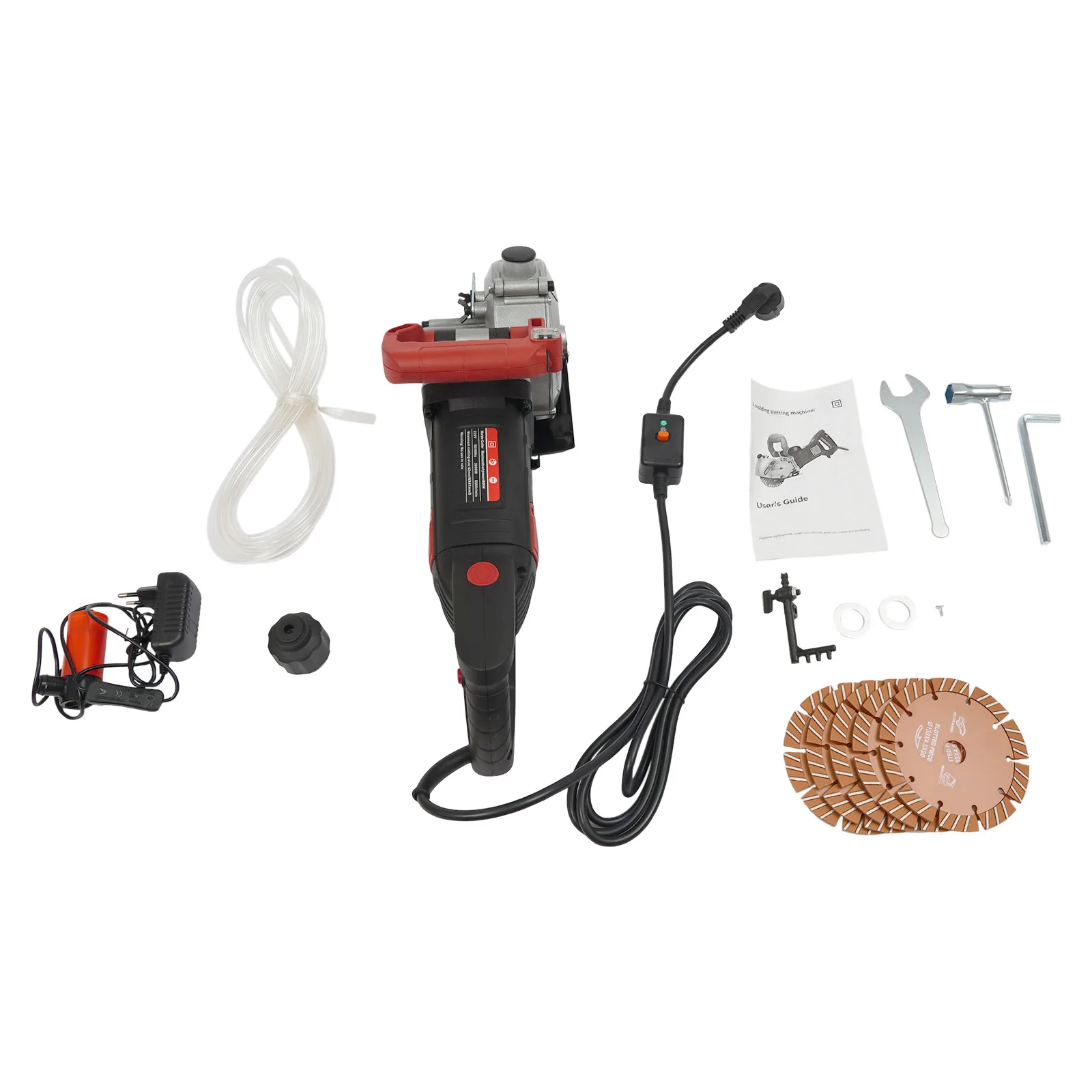 4800 W Automatische Wandnutmaschine 220 V Wandschlitzmaschine Staubfreies Beton Ziegel Schlitzwerkzeug Wandschneidemaschine – Detail 13