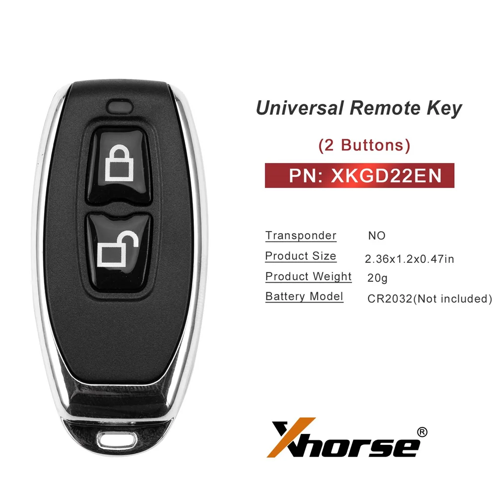 Xhorse XKGD22EN 2nd Generation Garage Remote Support Wireless Programming