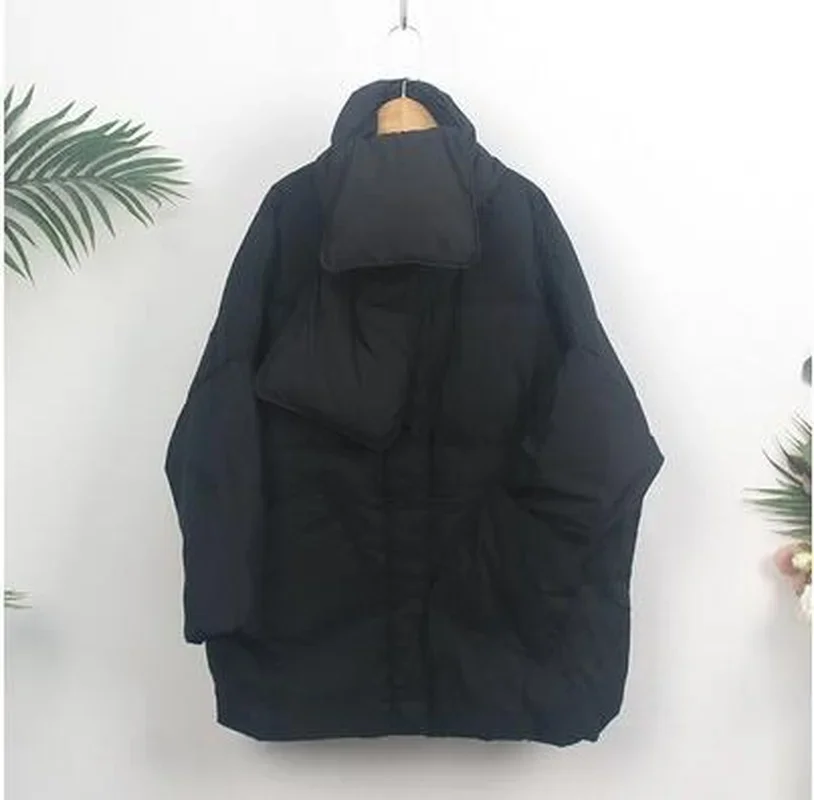 Рисунок 4 - Женские свободные толстые парки с круглым вырезом