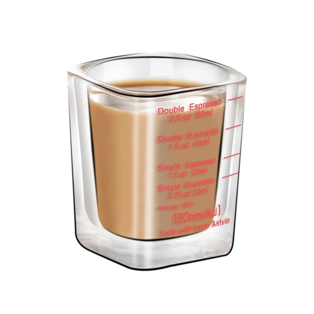 Shot Glasses Measuring cup Espresso Shot Glass Liquid Heavy Glass