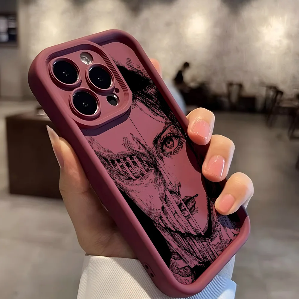 Luxury Hot Anime Attack On Titan Phone Case