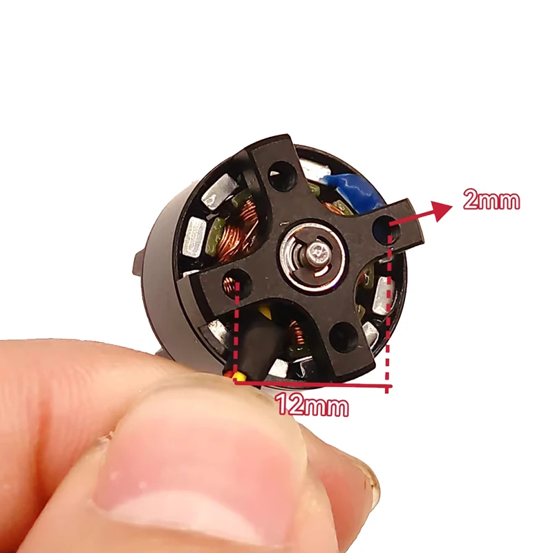 Kit Moteur RC Brushless 4 pièces CW/CCW avec ESC et Hélices pour Drone FPV
