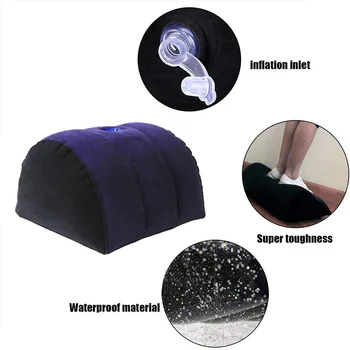 Inflatable Sex Pillow Woman Love Swing Sexual Cushion Multiple Body Position Support Sofa Furniture Couple Erotic Game Adult Toy 4