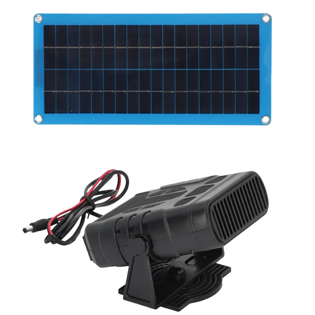 Kit Riscaldatore A Energia Solare Con Batteria - Per Campeggio, Escursionismo, Comfort Animali Domestici, Include Pannello Solare, Vano Batteria E Riscaldatore