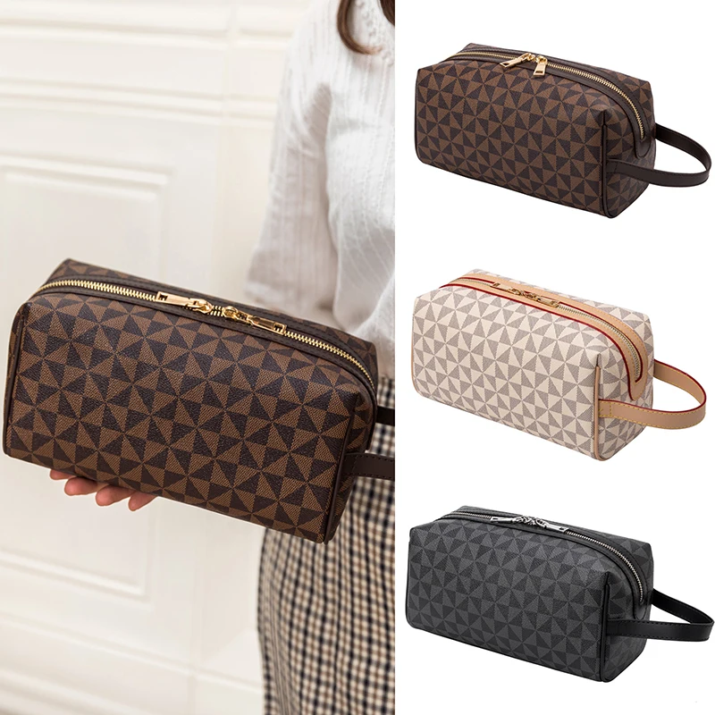 New luxury brand Travel makeup bag cosmetic Women Clutches Purse