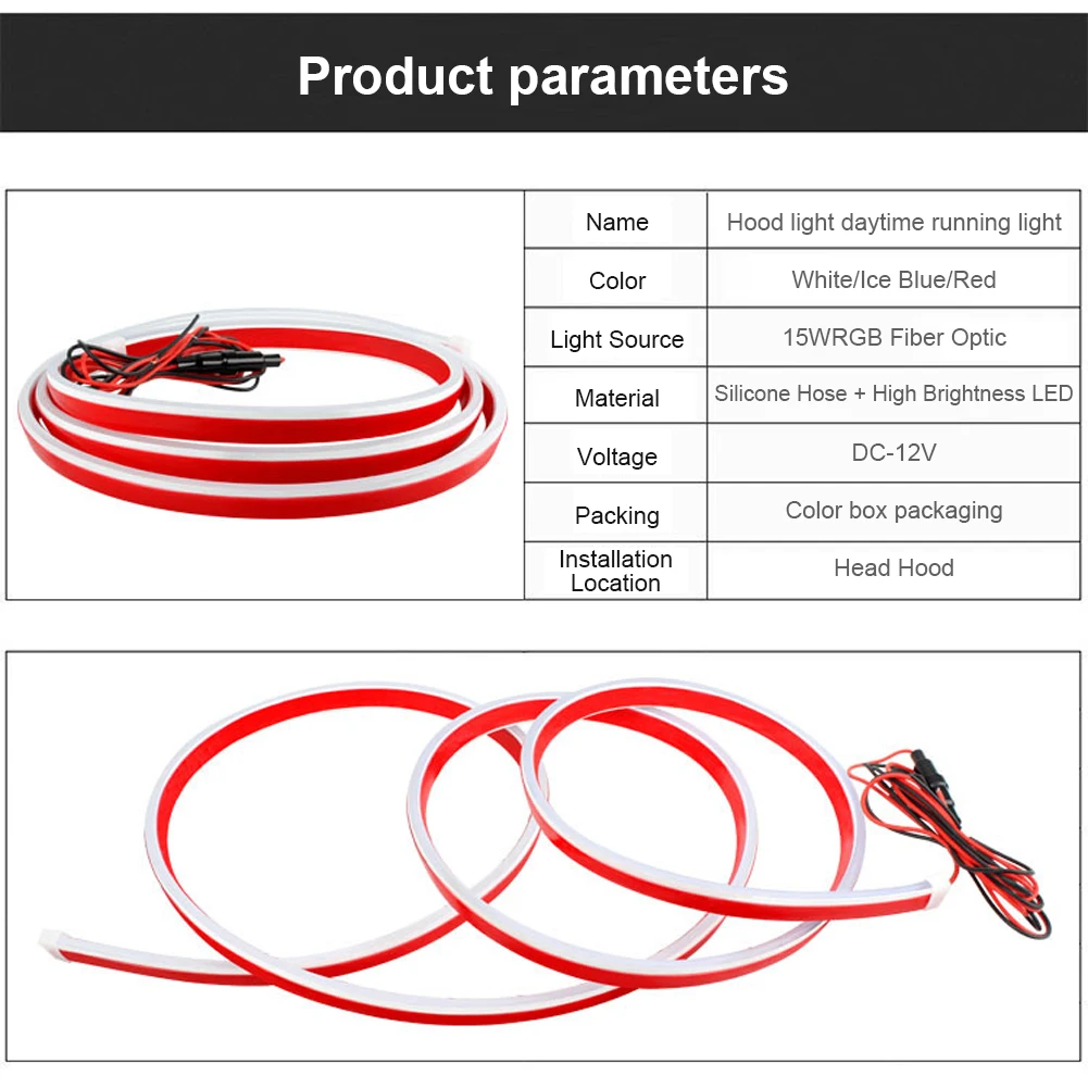  ĵ ڵ ĵ  , 12V DRL LED Ʈ, 120cm ĵ  LED ڵ ĵ Ʈ Ʈ, ȭƮ  