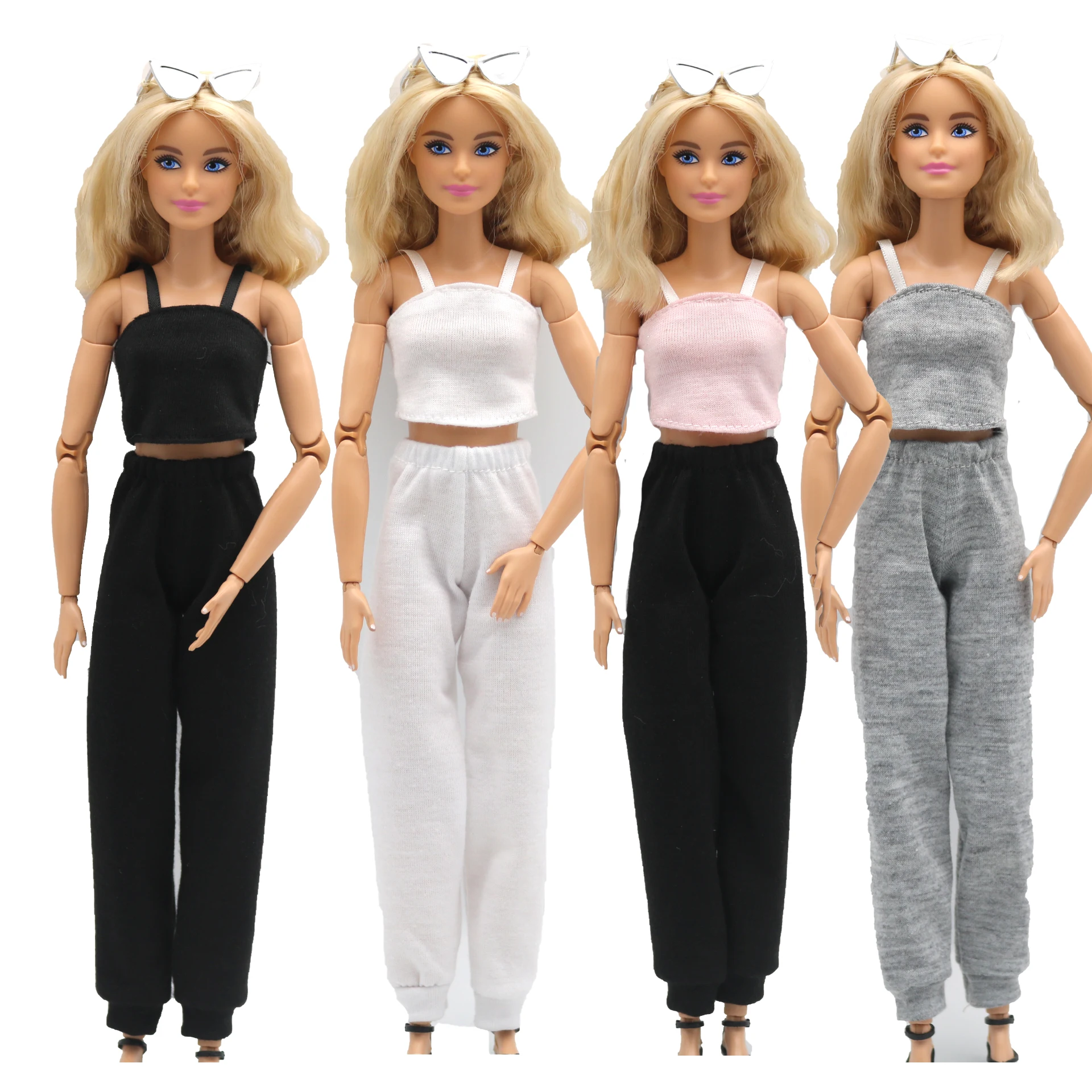 Ropa Barbie Ropa Para Muñecas De 30 Cm 23 Piezas Incluye Tops