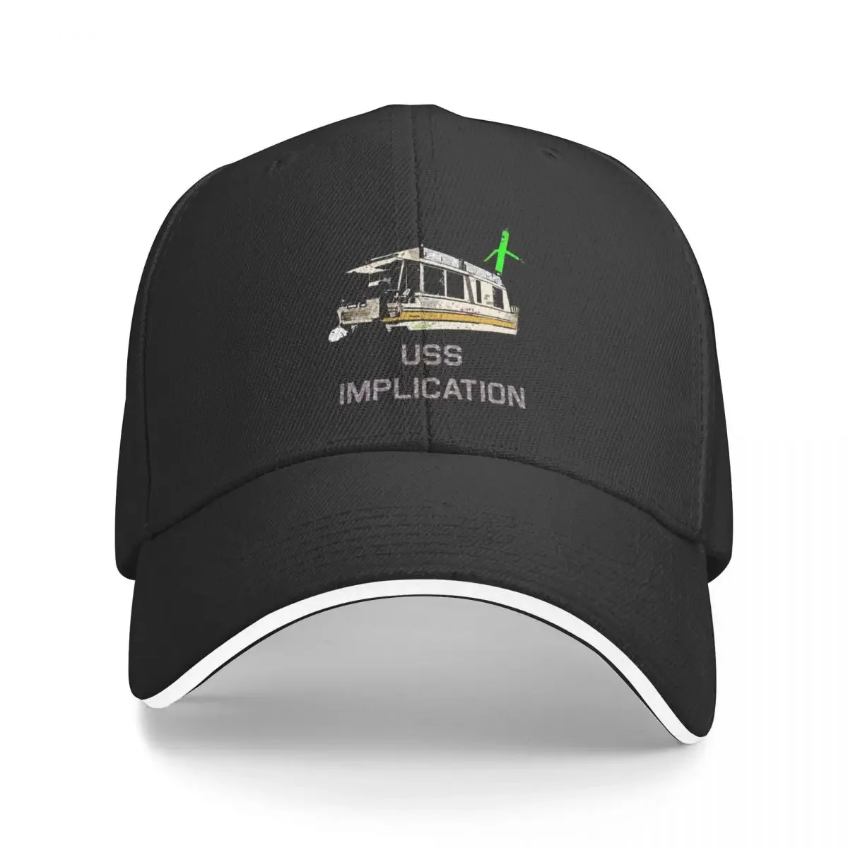 

USS Implication Baseball Cap Visor funny hat Hip Hop Golf Cap Female Men's