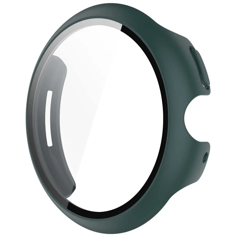 Full-Cover Tempered Glass Protective Case for Google Pixel Watch 3 – 41/45mm Bumper Frame & Screen Protector