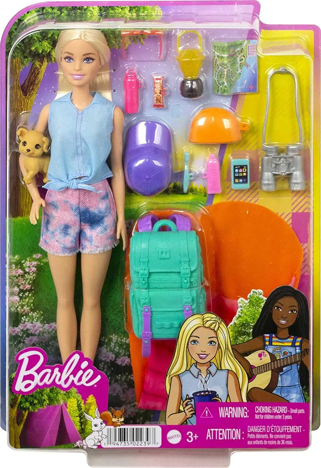 Boneca Barbie Malibu Cabeleireira Magica Com Pet Loira - Ri Happy