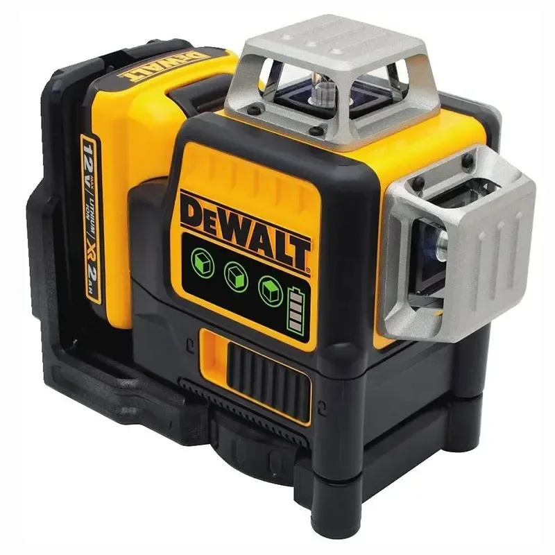 Dewalt DW089LG 3 Sides*360 Degree Vertical 12 Lines Laser Level Horizontal Green Light Level Meter Outdoor 6