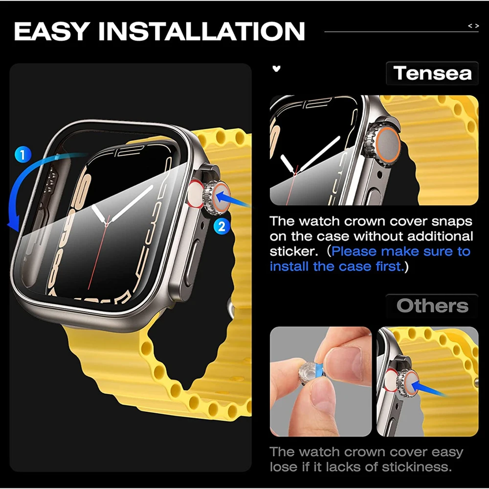 Premium Screen Protector with PC Cover and Glass Film
