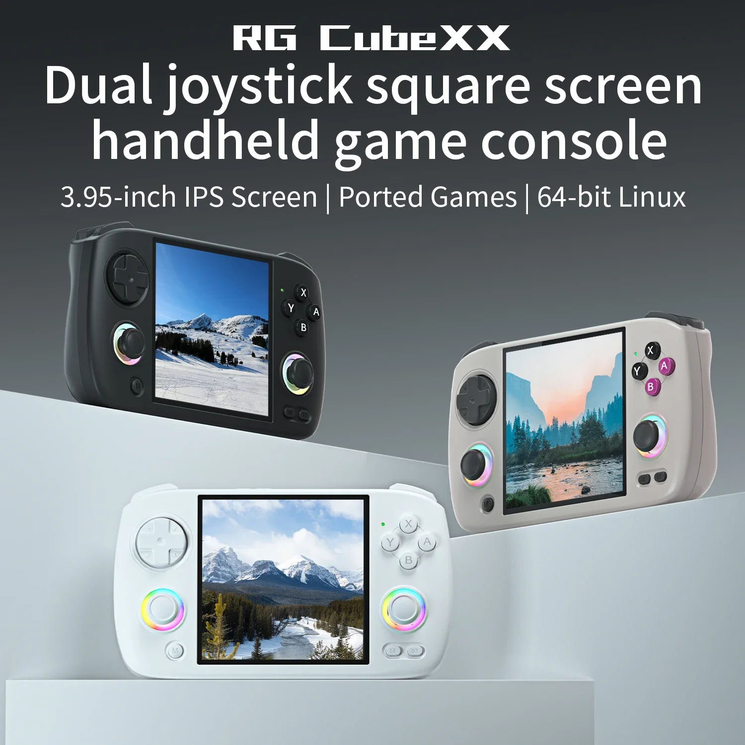 ANBERNIC RG Cube ホワイト　256GB Anbernic RG CUBE Beżowo Biały - Ceny i opinie - Ceneo.pl
