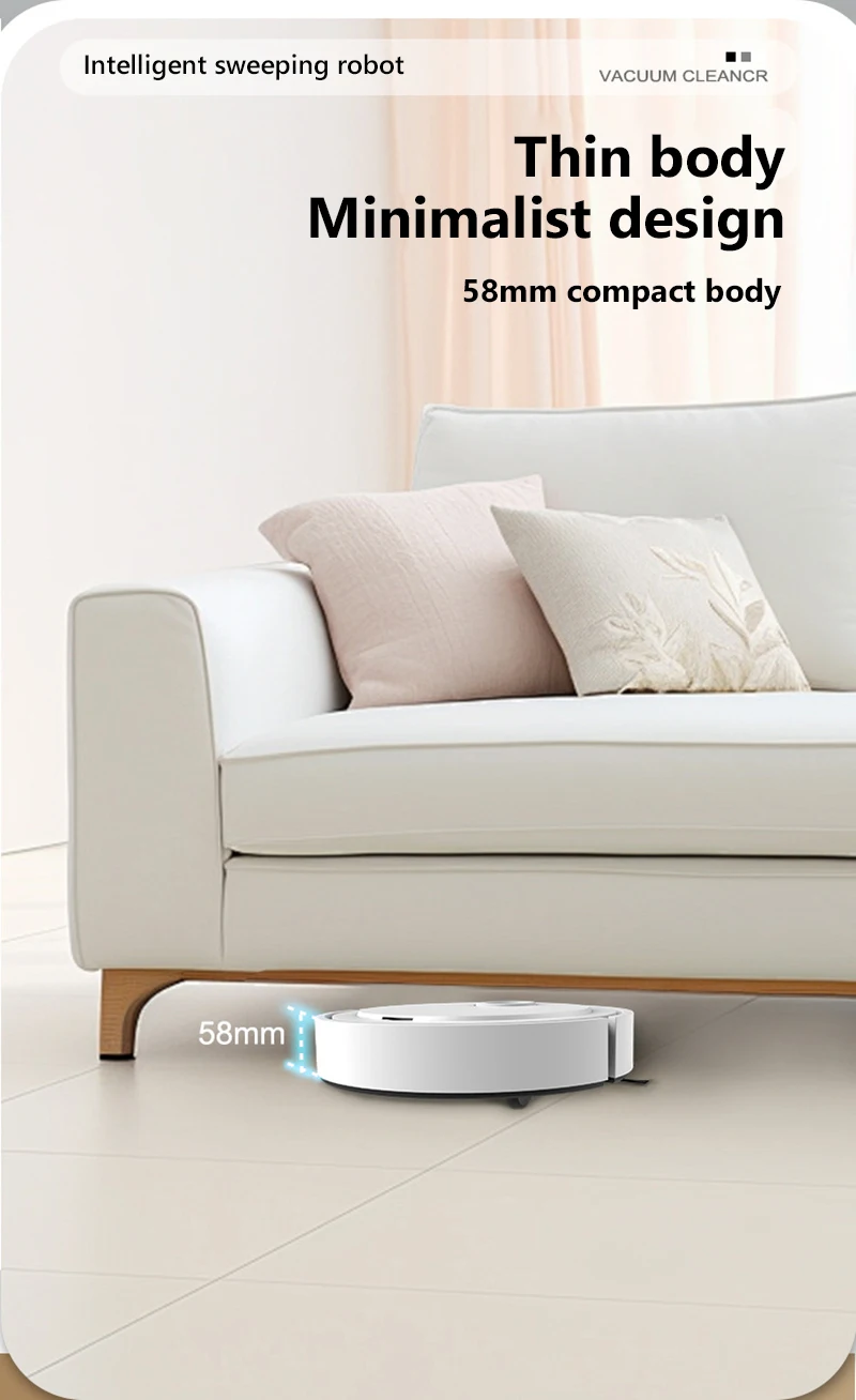 Description Picture 6 of itemSweeping Robot Vacuum Cleaner Mopping 3-in-1 Smart Automatic Vacuum Mop Robot Portable Sweeping Machine Home Cleaning Appliances