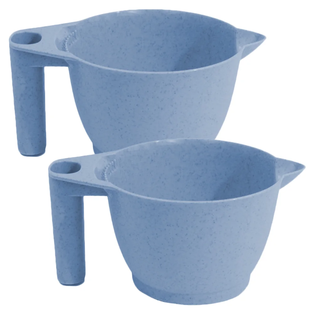 

2 Pcs Hair Highlight Bowl Dying Mixing Bowls for Conditioner Color with Handles Coloring Tools Tint