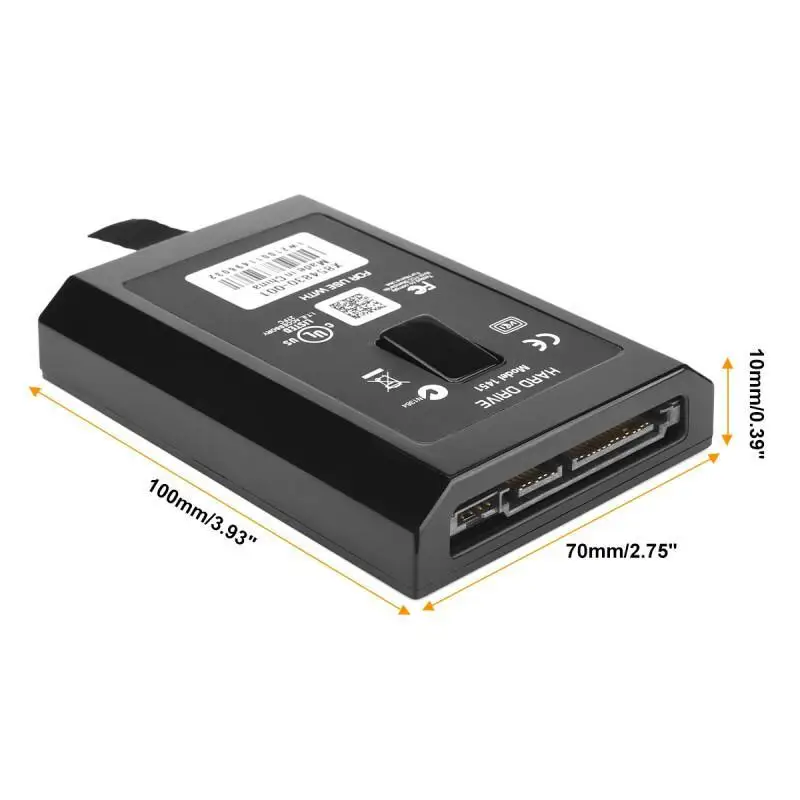 XBOX360(XGX-0007)+120GBハードディスク付き For Microsoft XBOX 360 Slim 60GB 120GB 320GB 250GB 500GB
