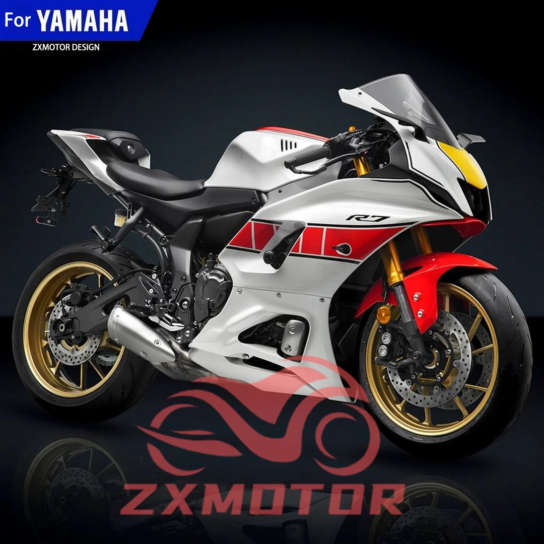 

Injection Fairings YZFR7 22 23 24 Motorcycle Prime Fairing Bodywork Kit Panel for YAMAHA YZF R7 2022 2023 2024