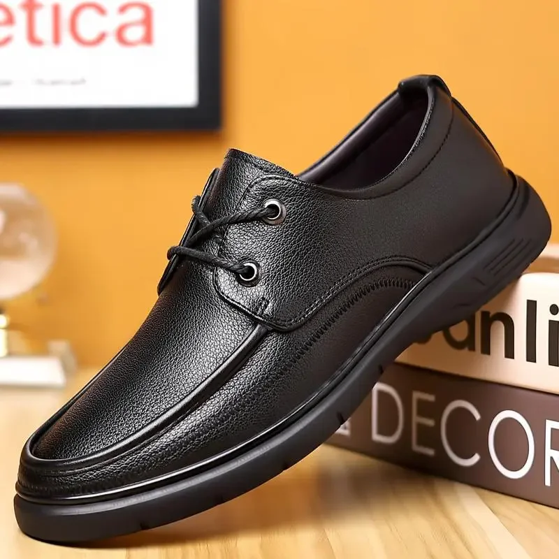 

Осенняя мужская обувь шеф-повара, мужская спортивная обувь, повседневная кожаная обувь, мужская обувь для доски, черная рабочая обувь, кухонная обувь