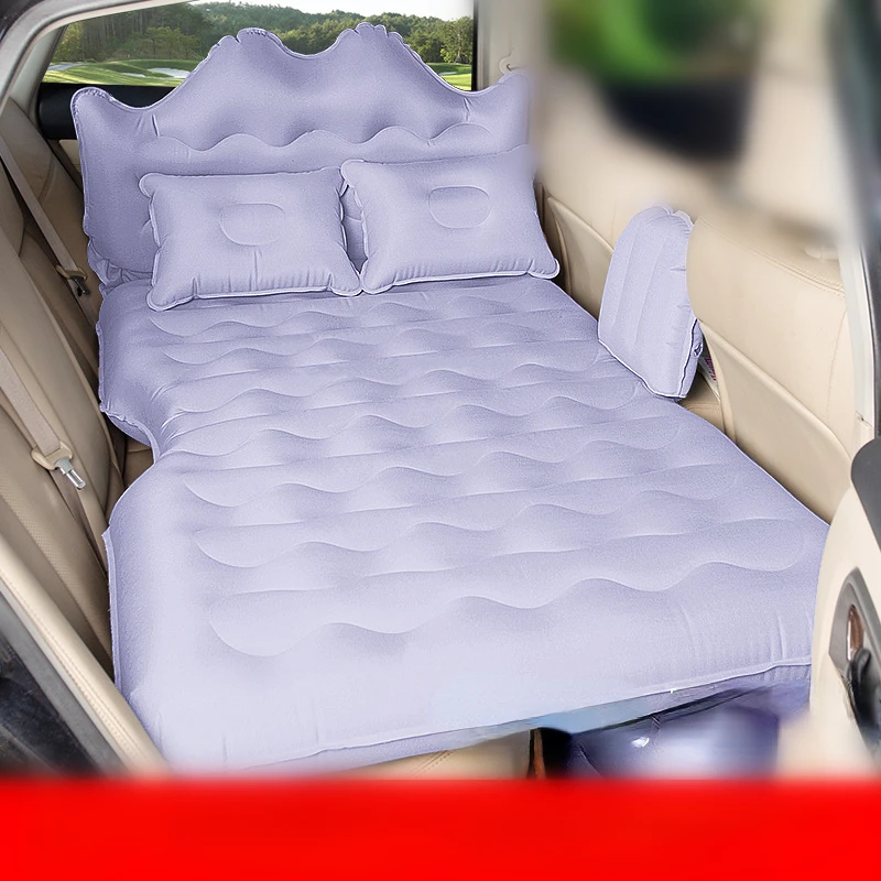 Car Travel Bed Oxford cloth Inflatable Mattress Air Bed Rear Row Off-road SUV Back Seat Sleeping Pad Camping Accessories Couch