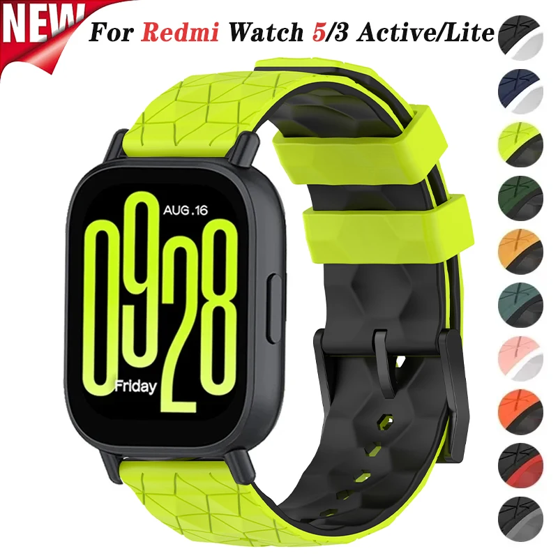 Silicone Strap: Premium 22mm Band Bracelet