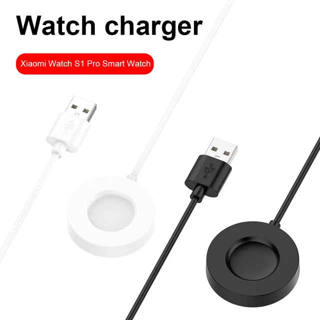 Base de carga compatible con Xiaomi Watch S1 (M2108W1) Cable de carga de  repuesto para reloj inteligente Cargador compatible con Xiaomi Watch S1