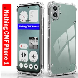 Ultra-Thin Transparent Shockproof Phone Case - Clear, Soft, and Protective for Nothing CMF Phone 1 (Clear)