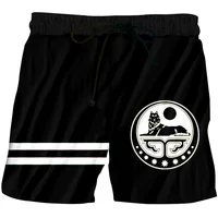 Chechnya Russian Graphic Beach Shorts Men 3D Printing Board Shorts Swimsuit Summer Bermuda Surf Swim Trunks Cool Kids Ice Shorts 1