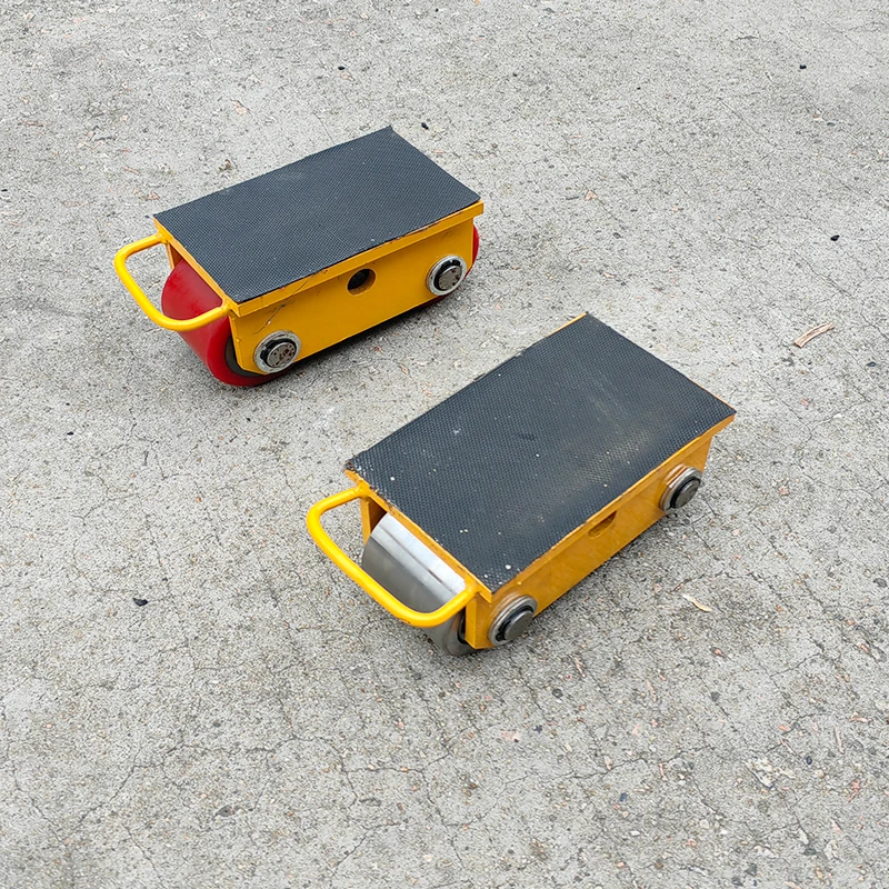 Carrello per la movimentazione Go dritto, due ruote, spostamento di oggetti pesanti, ruota in gomma con ruota in acciaio di mucca, carrello - immagine 2