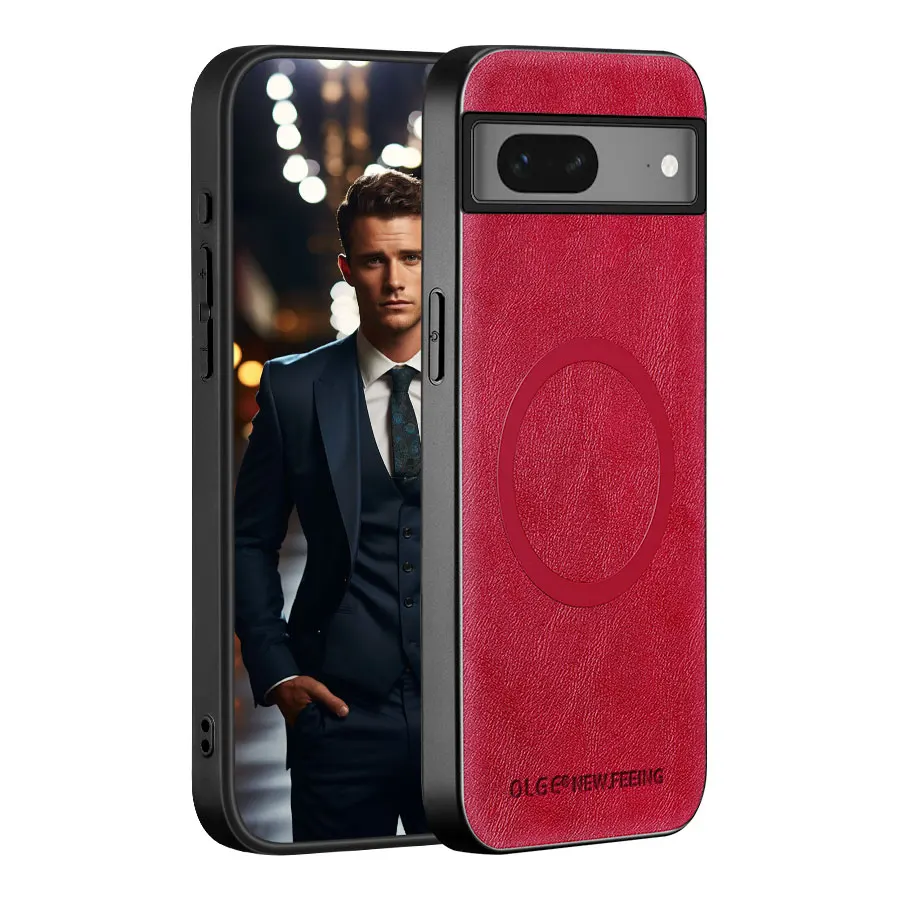 Premium PU Leather Anti-Fingerprint Soft Touch Non-Slip Full Protection Case