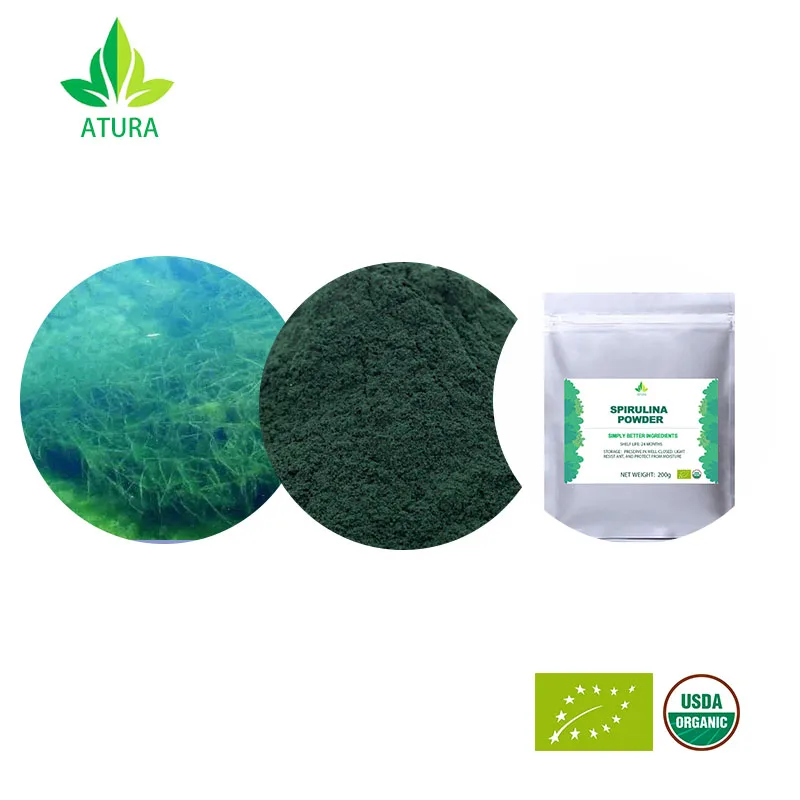 Spirulina Powder For Skin Repair Beauty Soap Facial Mask Organic Pigment Soap Making Materials