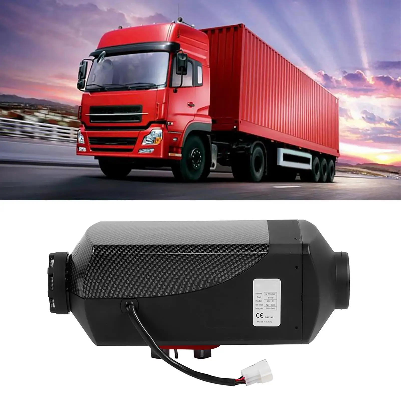5KW 12V for car Truck Boat Air Parking Heater-Stay Warm Quickly & Quietly-Ideal for camper , Trailer, Motorhome