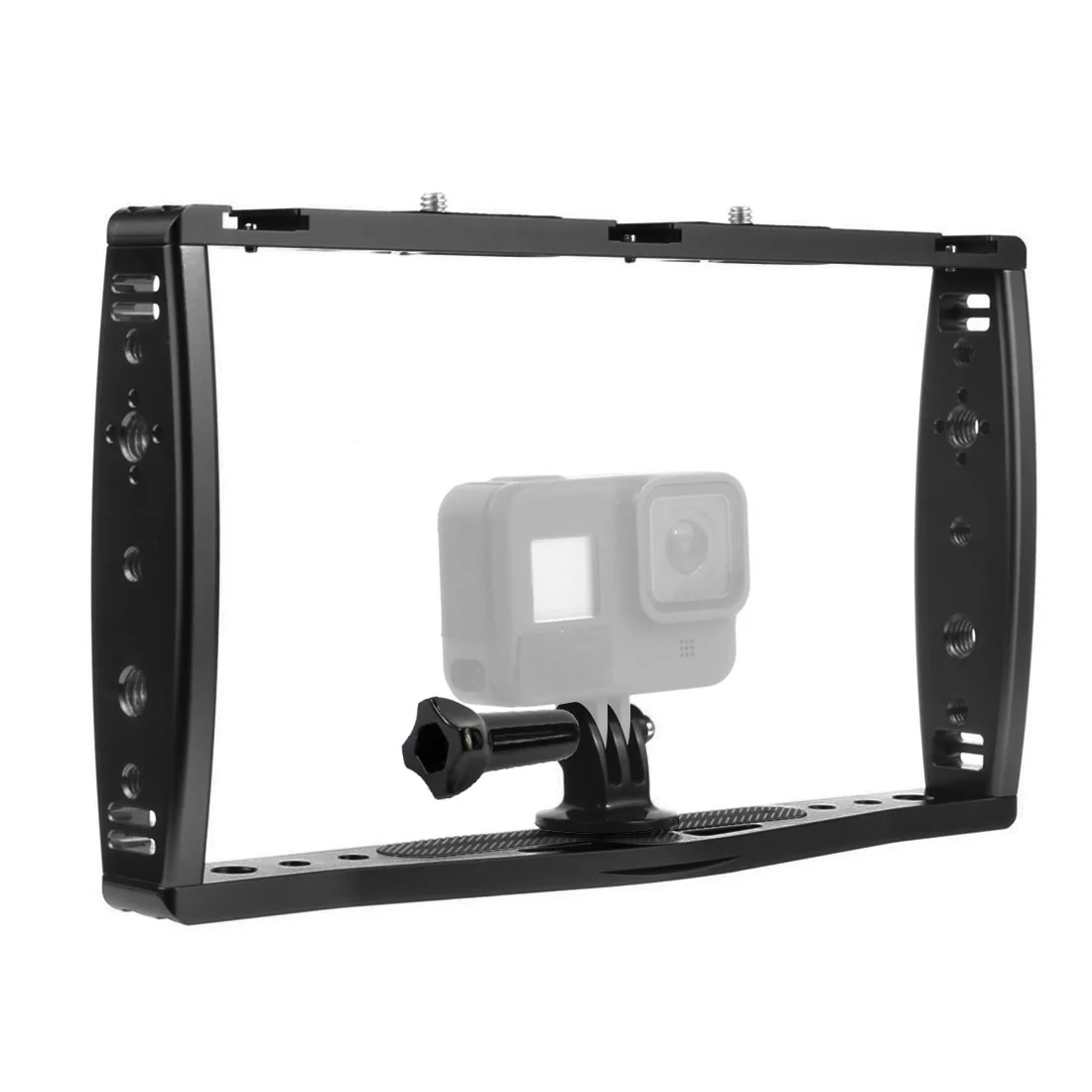 Stabilisator Halterung Selfie Tablett Dual Griff Grip Taschenlampe Halter Halterung Unterwasser Tauchen für GoPro 13 12 Action Sony SLR Kamera – Detail 18