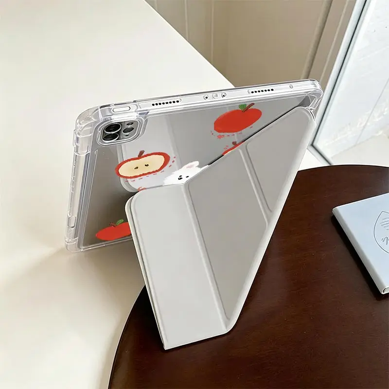 Ultimate Foldable Crystal Clear Tablet Case