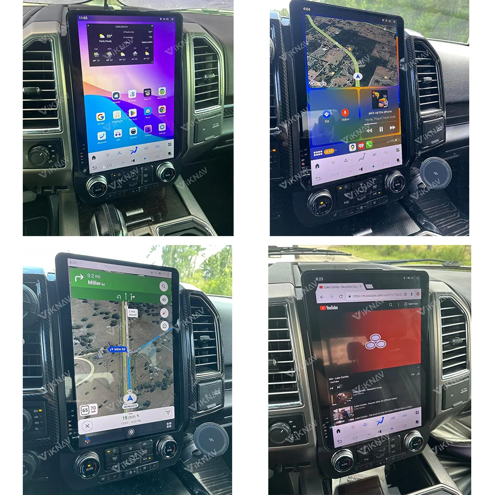Aazon.co: [2G+64G] Radio de coche para Ford F150 F250 F350 Fusion