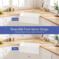 อ่างล้างจานครัวทรงสี่เหลี่ยมผืนผ้าแบบติดตั้งด้านหน้า ขายดีอันดับต้นๆ 4