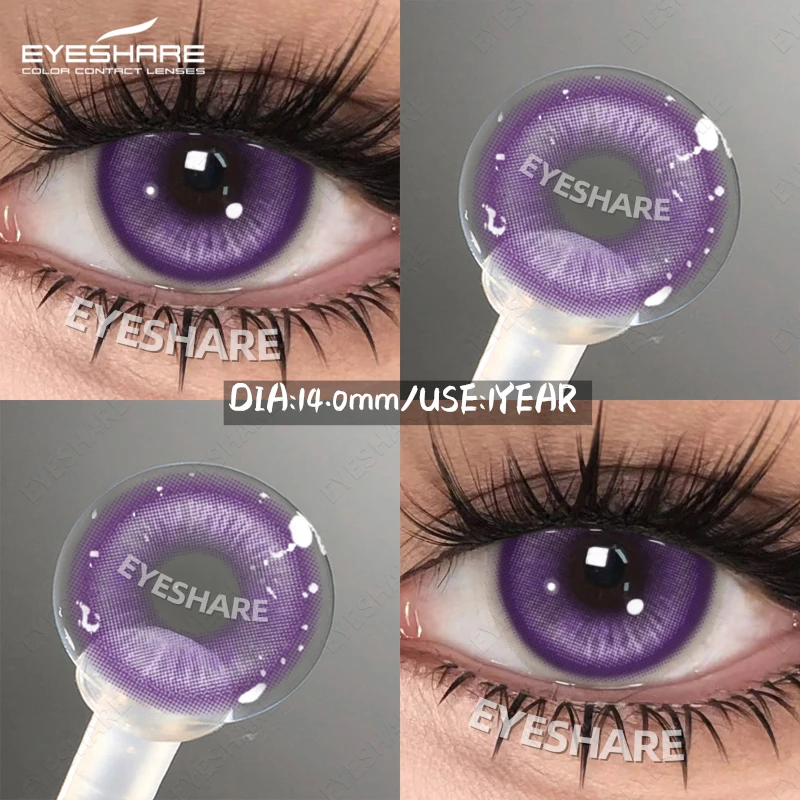 EYESHARE Vibrant Anime-Inspired Color Contact Lenses
