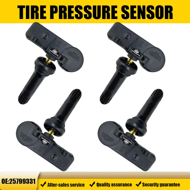 1/4PCS 315MHZ Tire Pressure Monitoring Sensor TPMS 25799331,22853741 Fit for Cadillac  Escalade SRX Buick Chevrolet Captiva