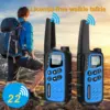 2Pcs SOCOTRAN T25 FRS VOX Walkie Talkie 22 channels Two way radio wireless with 1400mAh outdoors NOAA Weather Channe 1