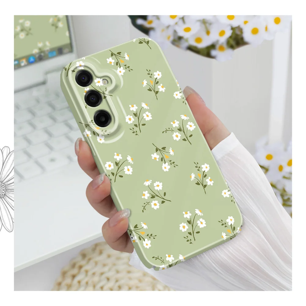 Sonnenschein-Blumen Handyhülle für Samsung Galaxy A57 A37 A17 A56 A36 A26 A16 A06 A55 A35 A25 A15 A05 4G 5G Film Hartschale – Detail 5