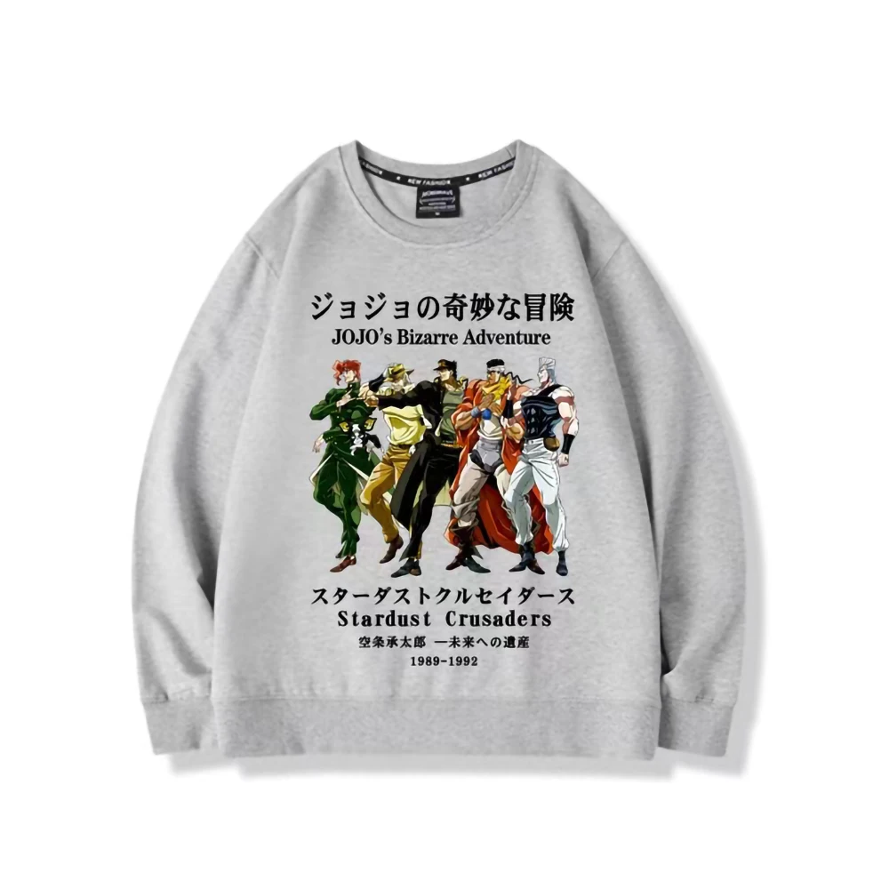  JoJo's Bizarre Adventure Stardust Crusaders Star Platinum Long  Sleeve T-Shirt : Clothing, Shoes & Jewelry