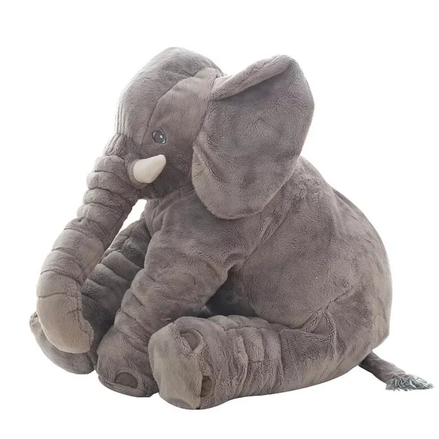 thumbnail image 1 of Muñeco de elefante de peluche grande de 40/60 cm de altura, 1 of 5
