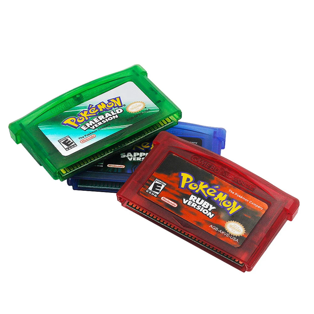 GBA Moemon Black 2 and White 2 Game Cartridge 32 Bit Video Game Console  Card Pokemon Shell with Box for GBA/NDS - AliExpress