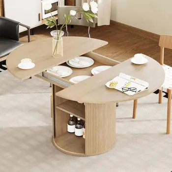 Extendable Oval Dining Table 1