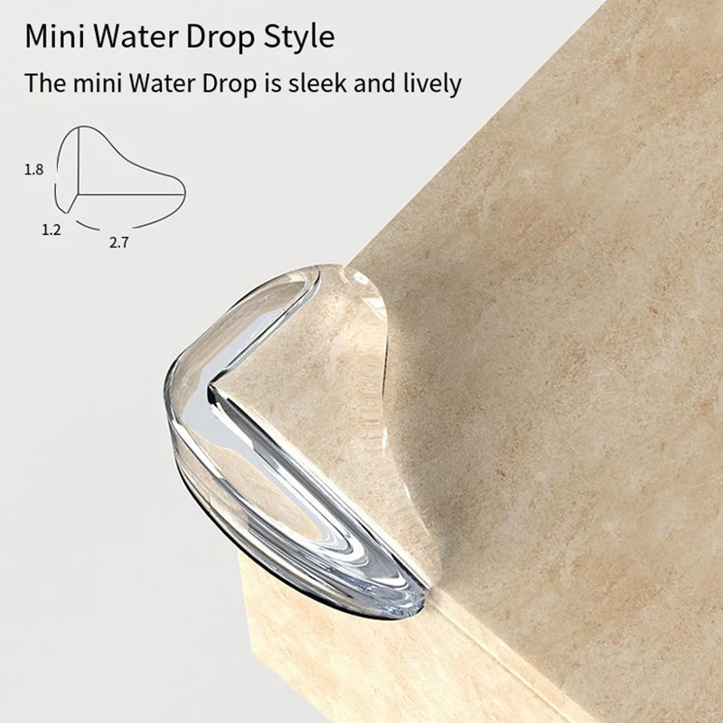 4/8pcs Child Furniture Angle Protection Table Anti Collision Corner Protector Babi Corner Protector Baby Safety Removable Chair silicone table corner protector table corner protector table edge protector furniture anti collision strip