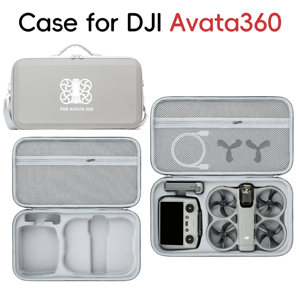 กระเป๋าใส่โดรนกันกระแทก ป้องกันฝุ่น สำหรับ DJI Avata 360 RC 2